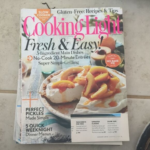 Lot/Bundle 8 Cooking Light Magazines 2014 2015 - Picture 3 of 8